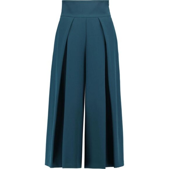 COPY - Milly Italian Cady Culottes - Teal - Sz 8 - Picture 1 of 7